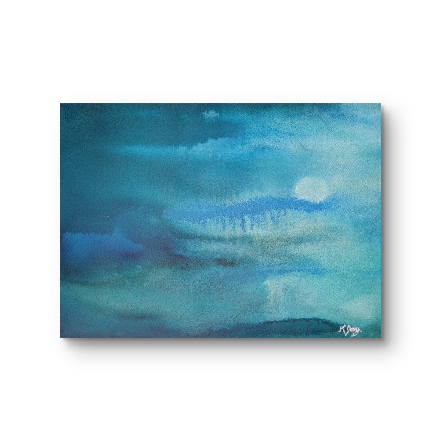 "Veil" 9x12 Original Watercolor Painting