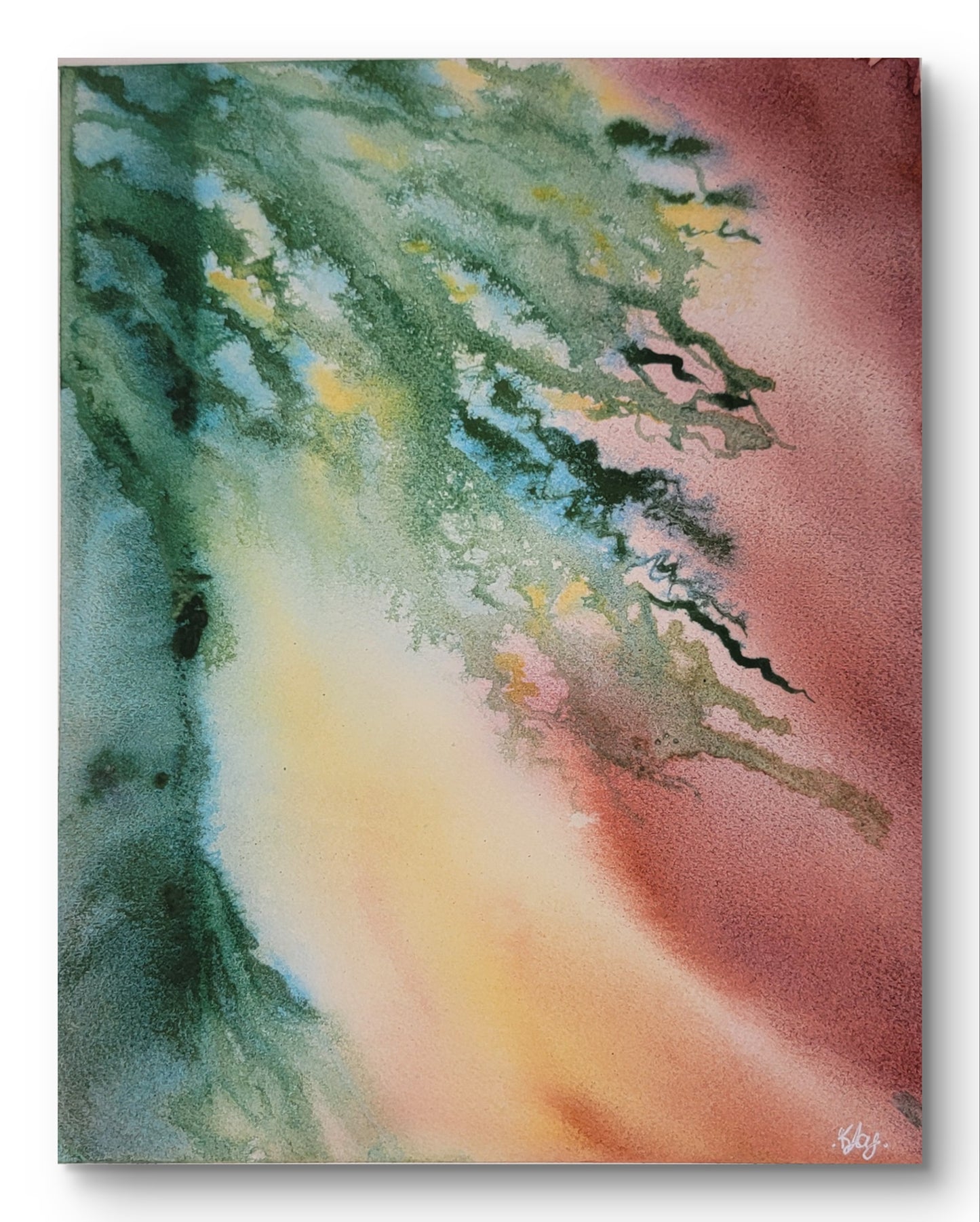 "Drift" 9x12 Original Watercolor Painting