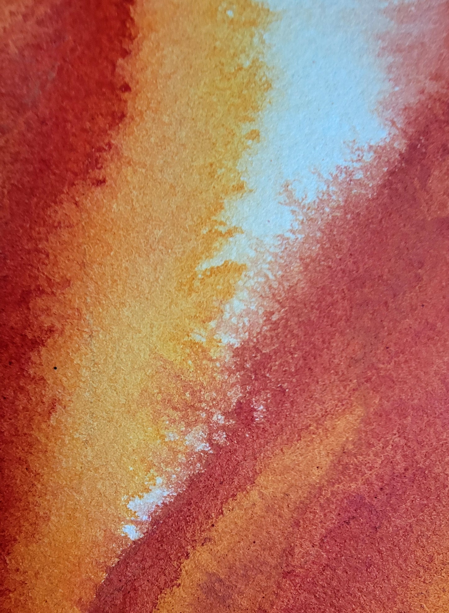 Echinacea Solar Flare — 24x18 Original Watercolor Painting