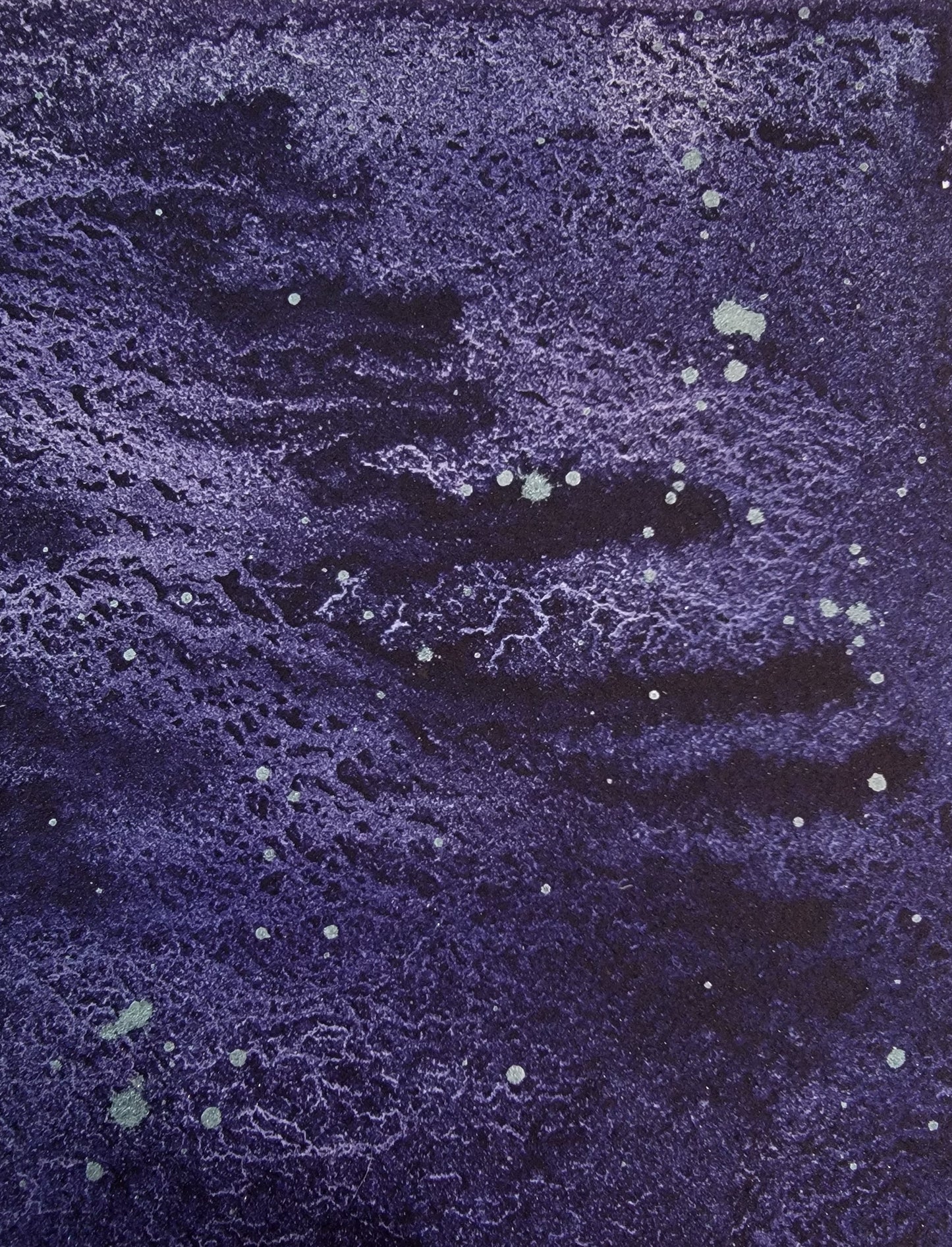 "Keeper of the Violet Hour"- 12x16 Framed Original Watercolor