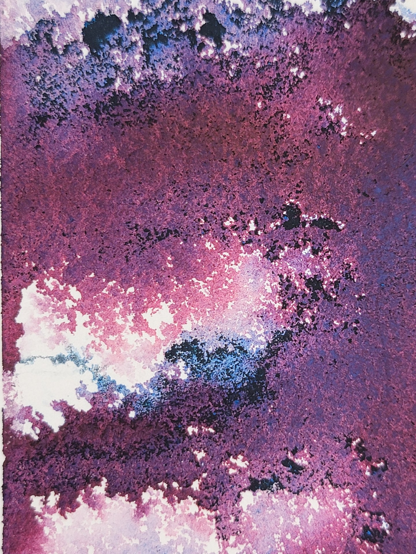 "Pulse" 6x12 Original Watercolor Painting