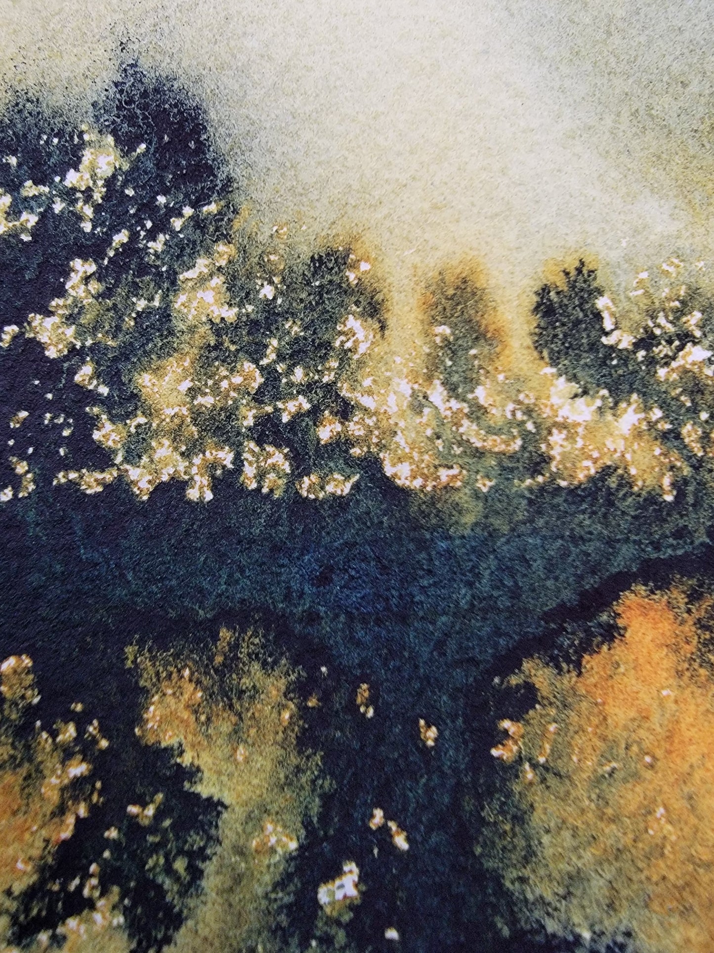 "Shadowline" 6x12 Original Watercolor Painting