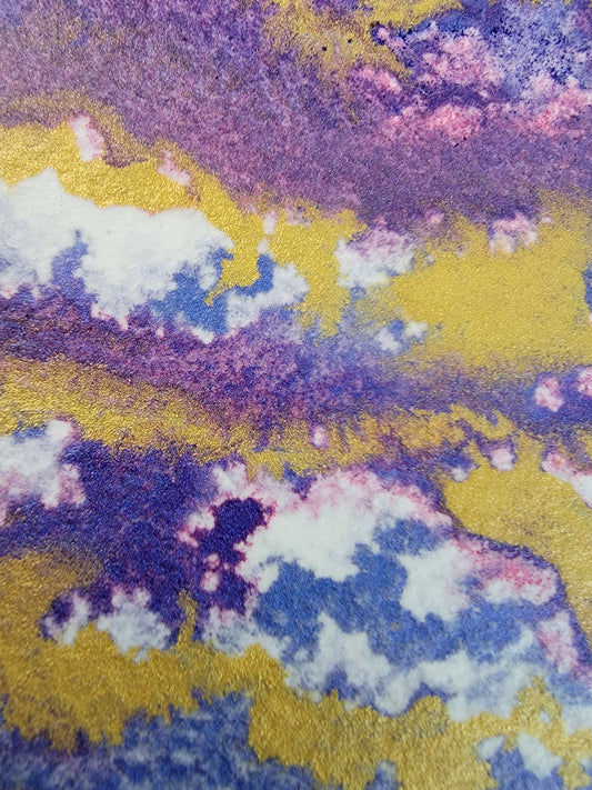 "Sky Rises" 6x12 Original Watercolor Painting