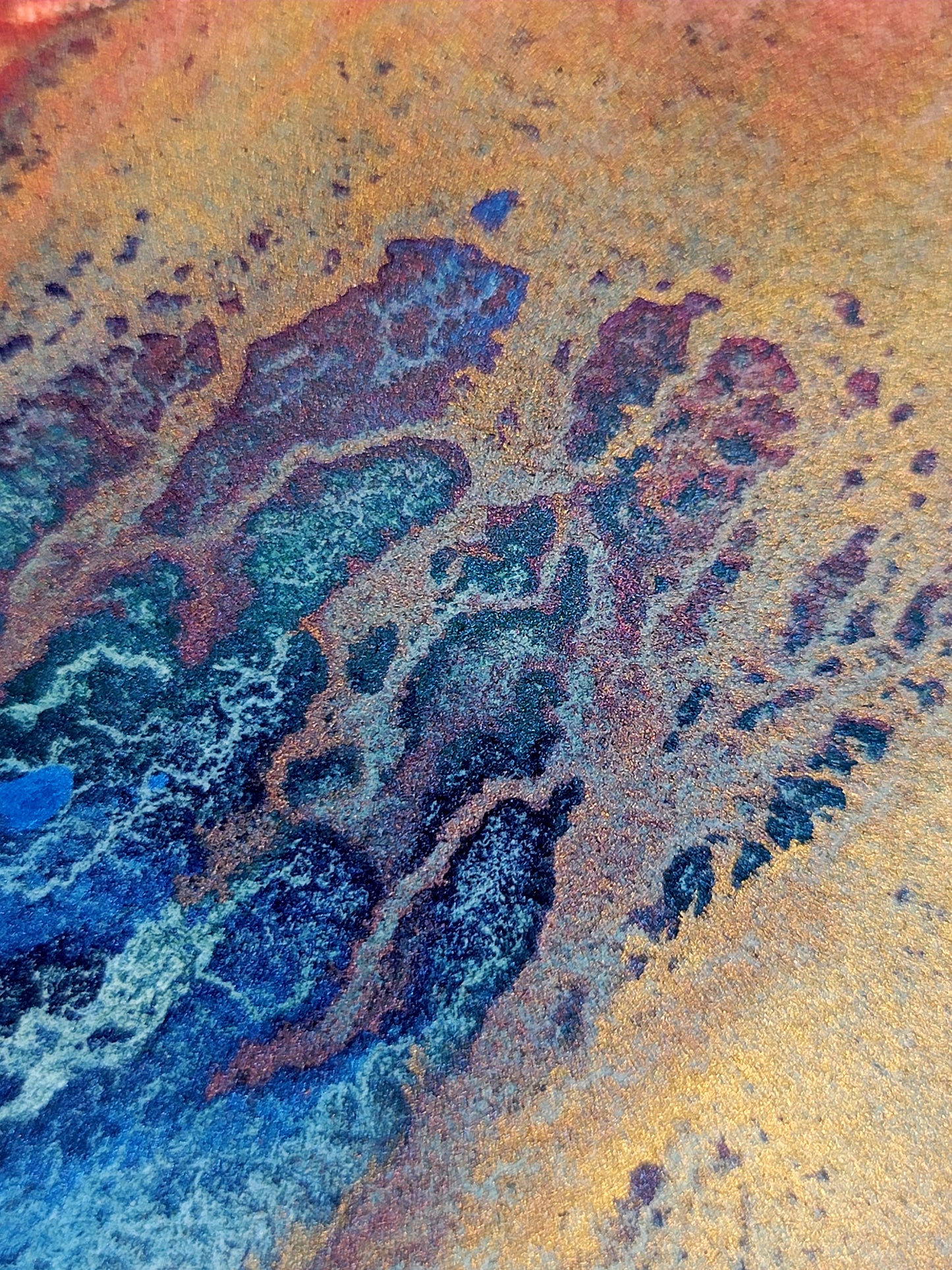 "Sun Melt" 11x14 Original Watercolor Painting