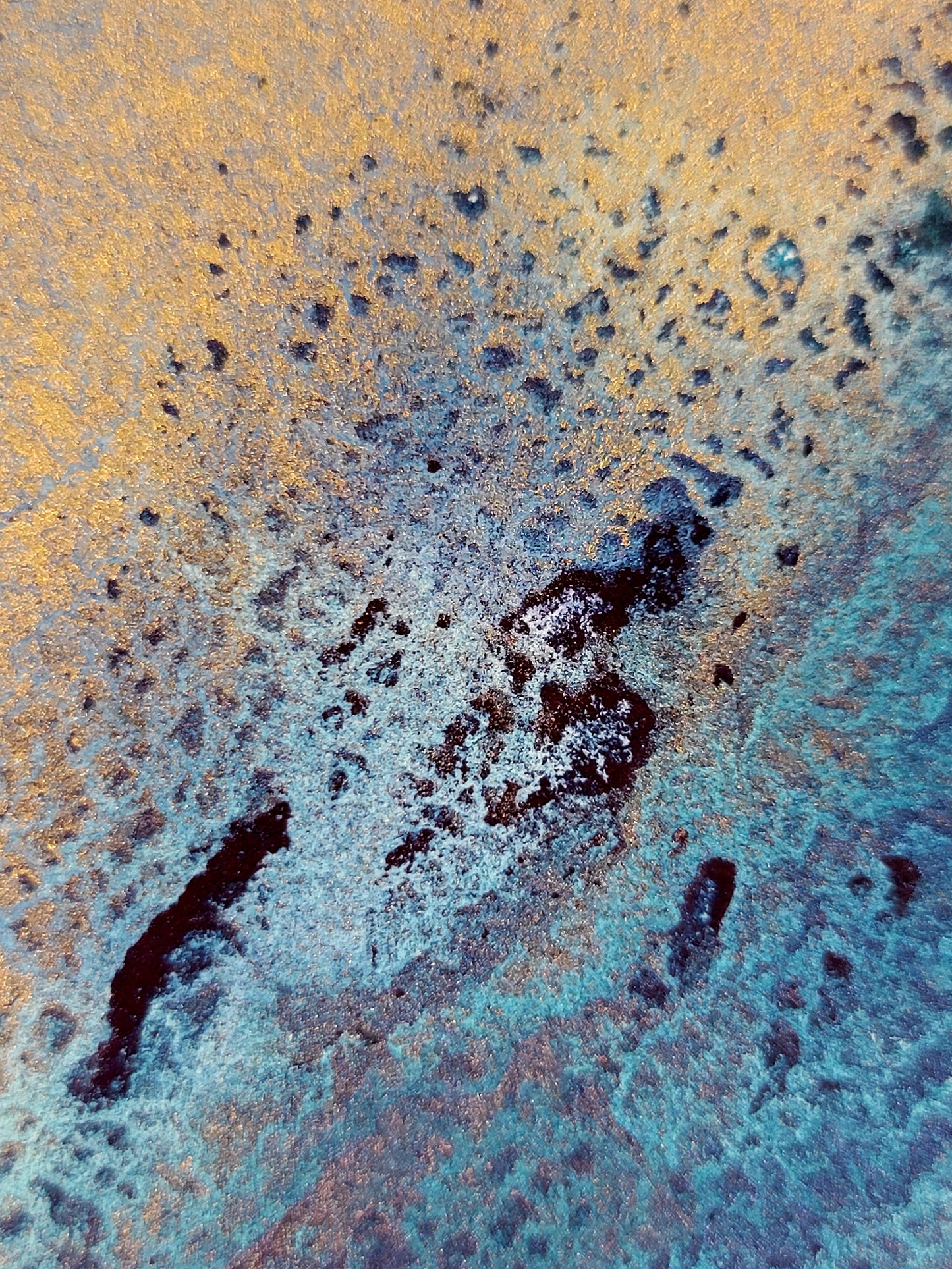 "Sun Melt" 11x14 Original Watercolor Painting