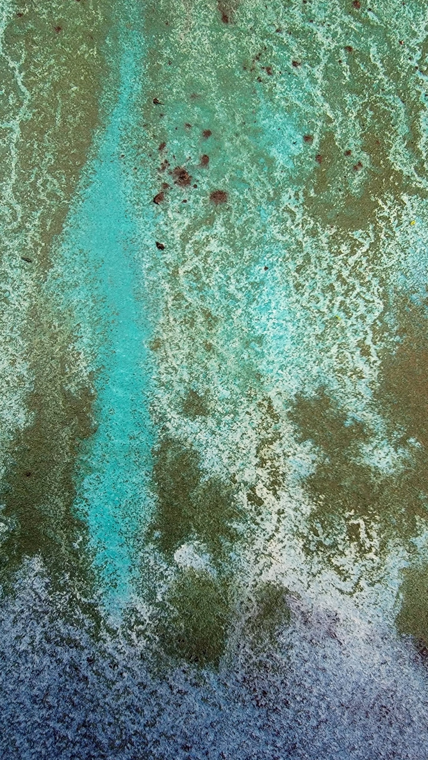 The Reef 8x8 Original Watercolor Painting