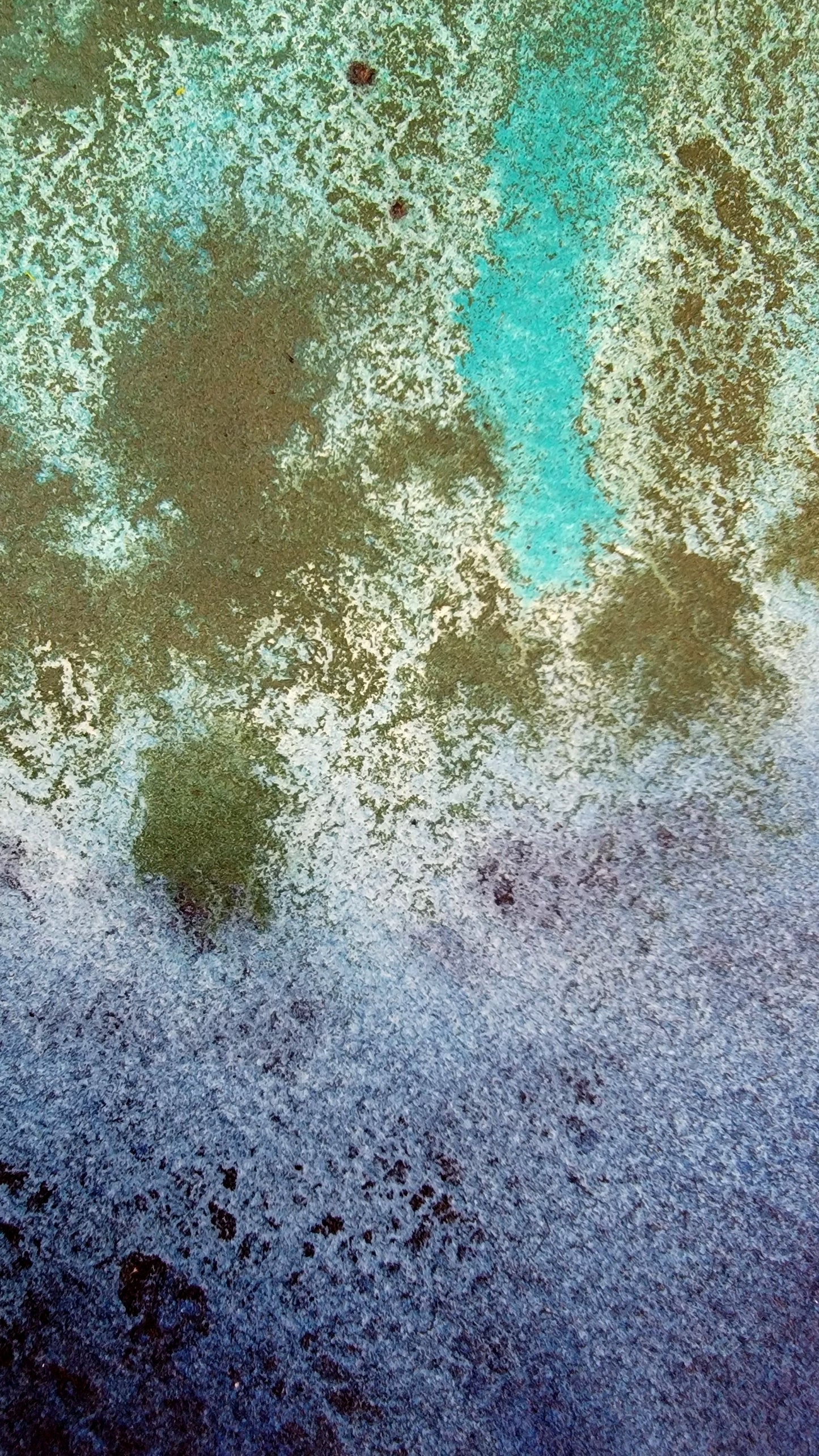 The Reef 8x8 Original Watercolor Painting