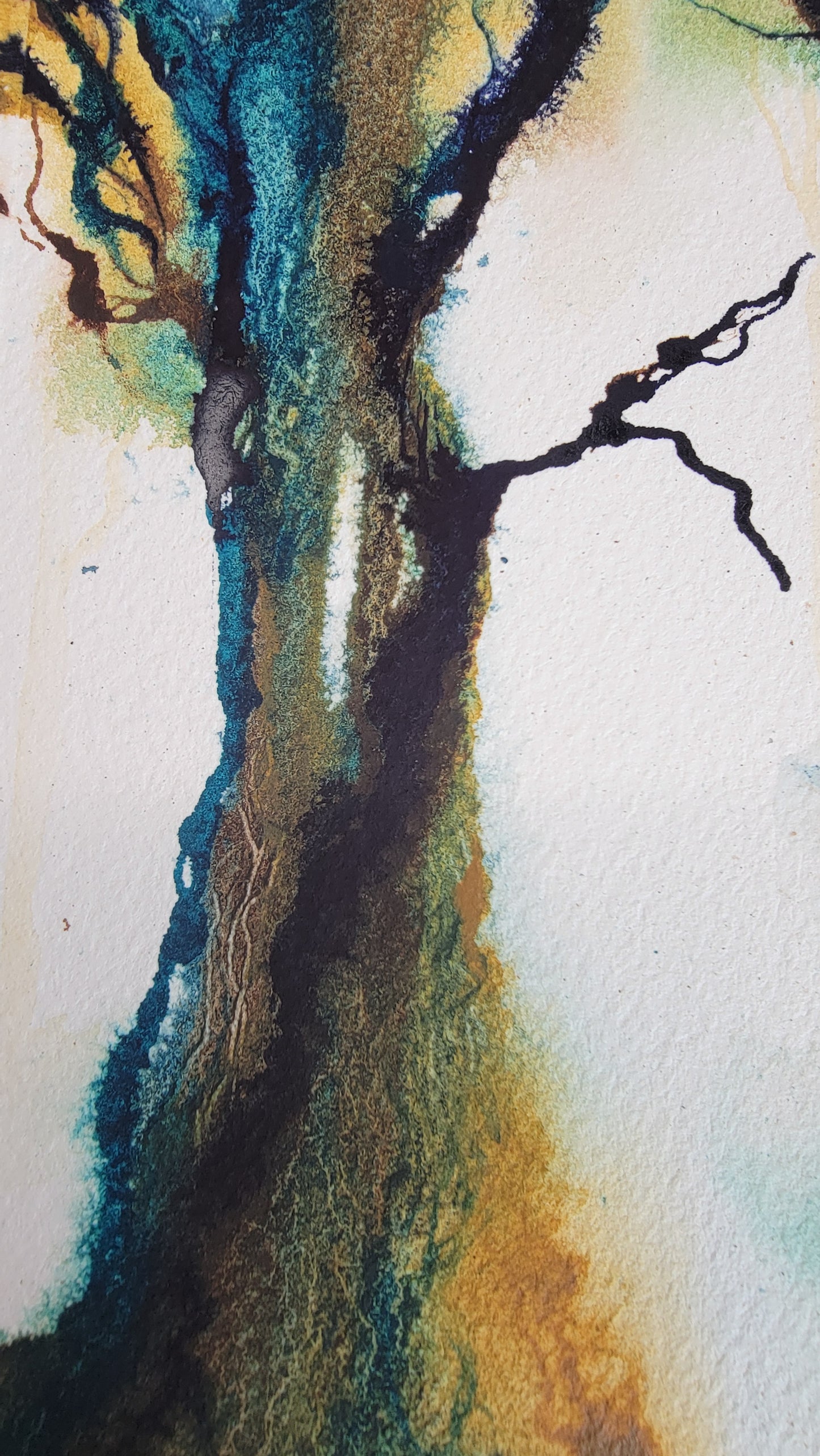 Threshold 6x12 Original Watercolor Painting