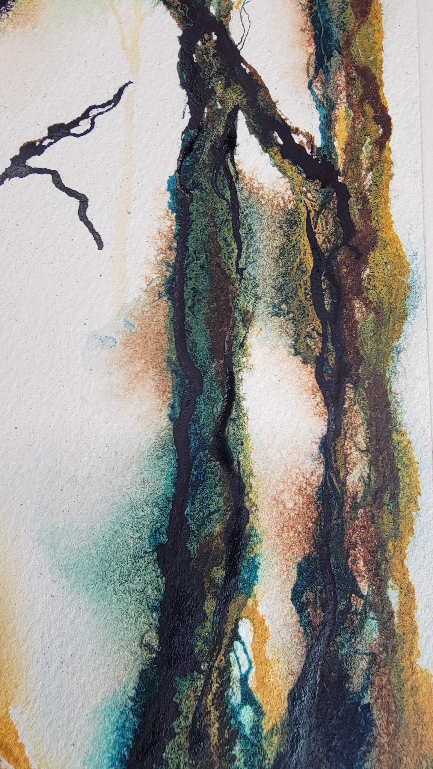 Threshold 6x12 Original Watercolor Painting