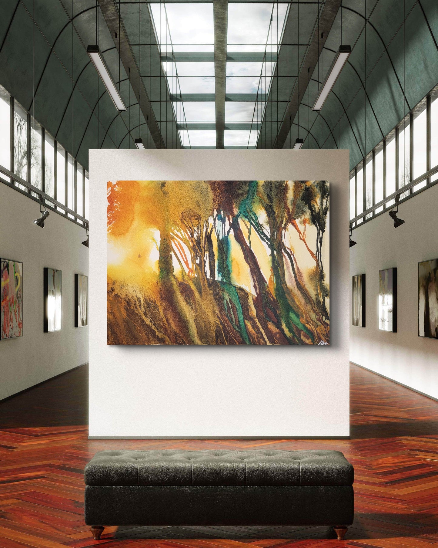 "Glint" Original Watercolor Painting