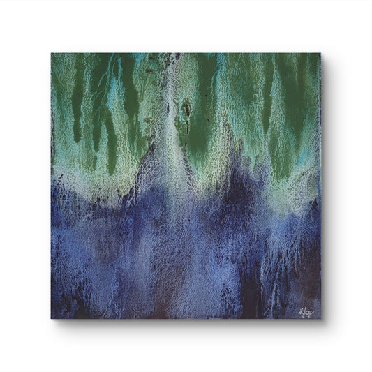 Ancient Waters 12x12 Original Watercolor Painting