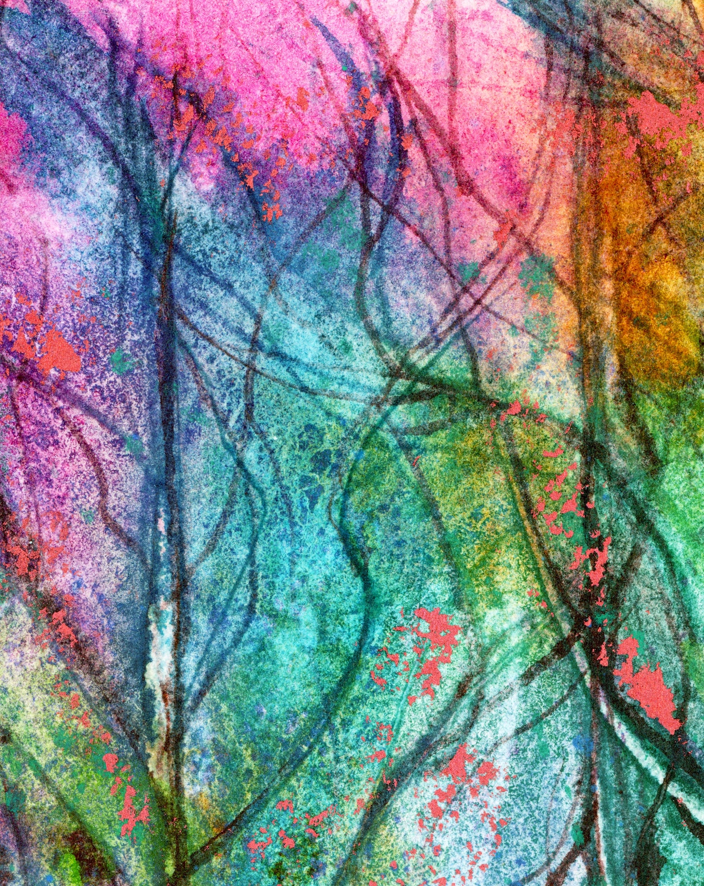 The Fire We Carry - Magnification No. 1 11x14 Print