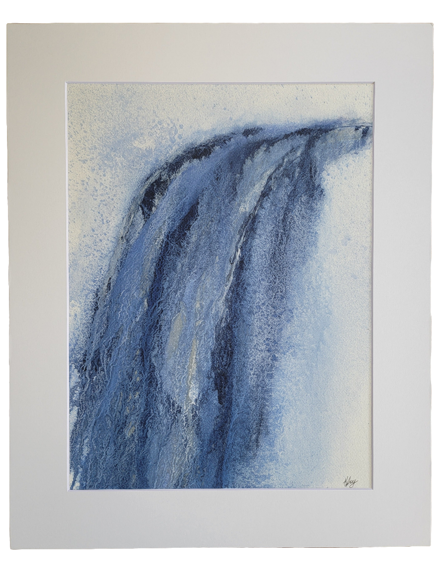 "Unbound" 12x16 Original Matted Watercolor Painting