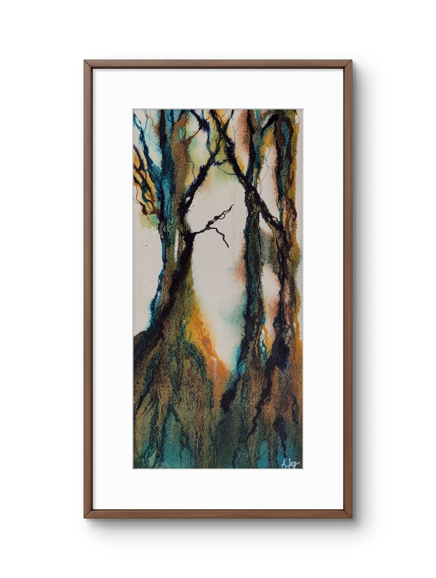 Threshold 6x12 Original Watercolor Painting