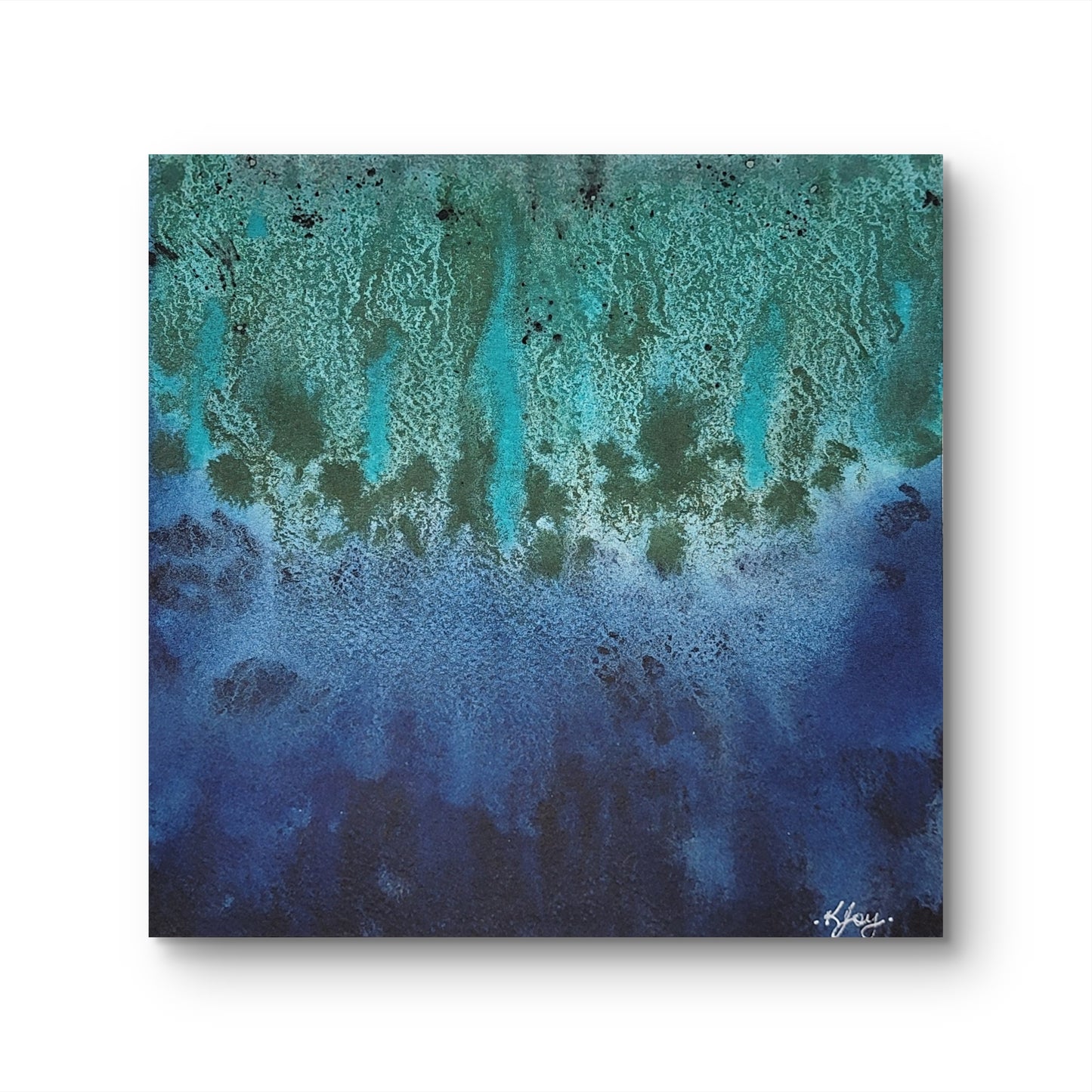 The Reef 8x8 Original Watercolor Painting