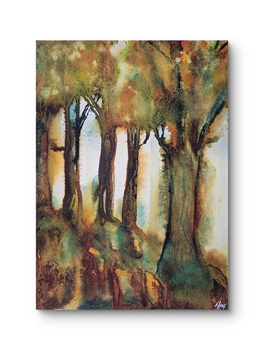 "Haven" 9x12 Original Watercolor Painting