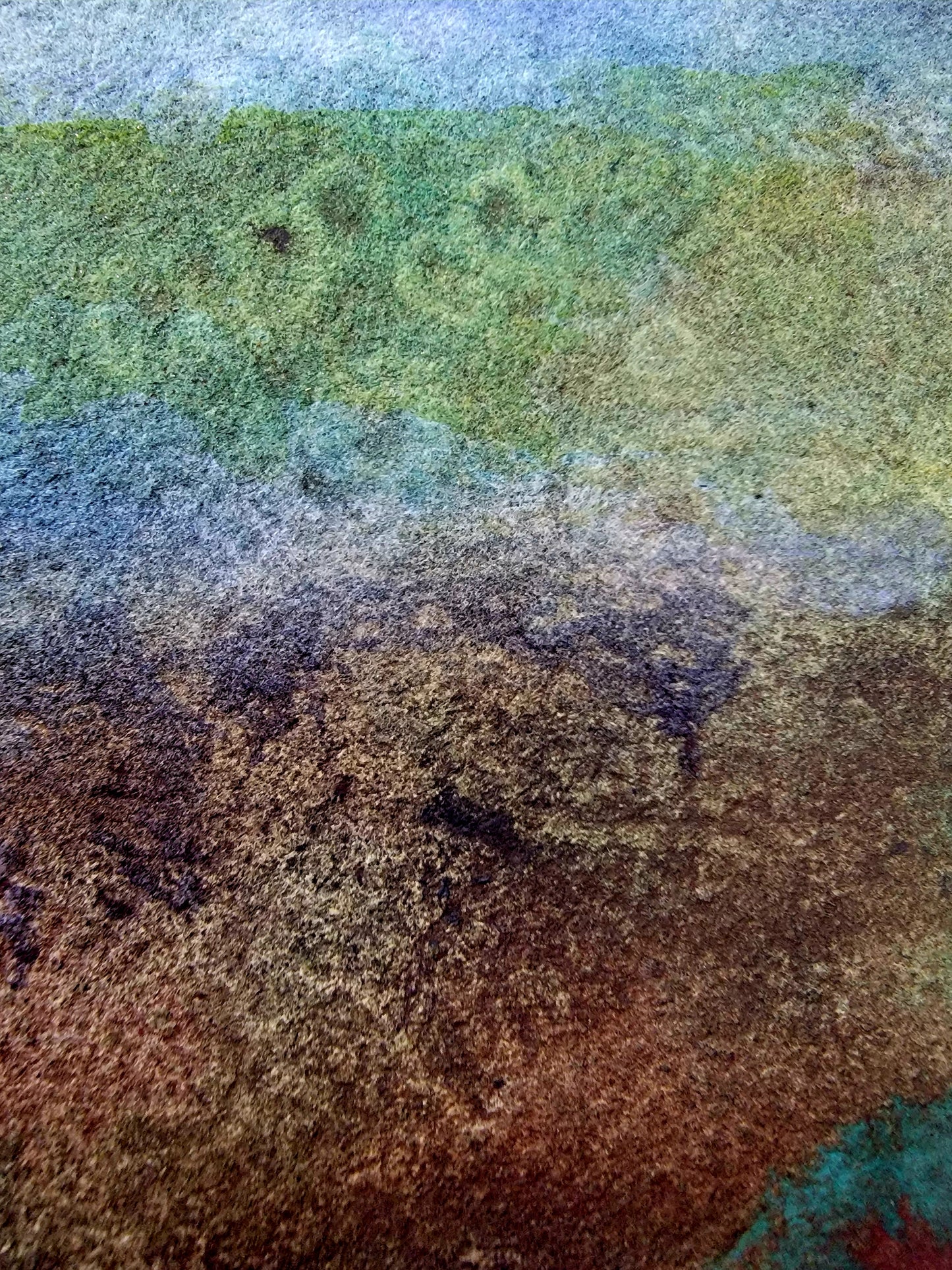 "Submerged" 12x16 Original Watercolor Painting