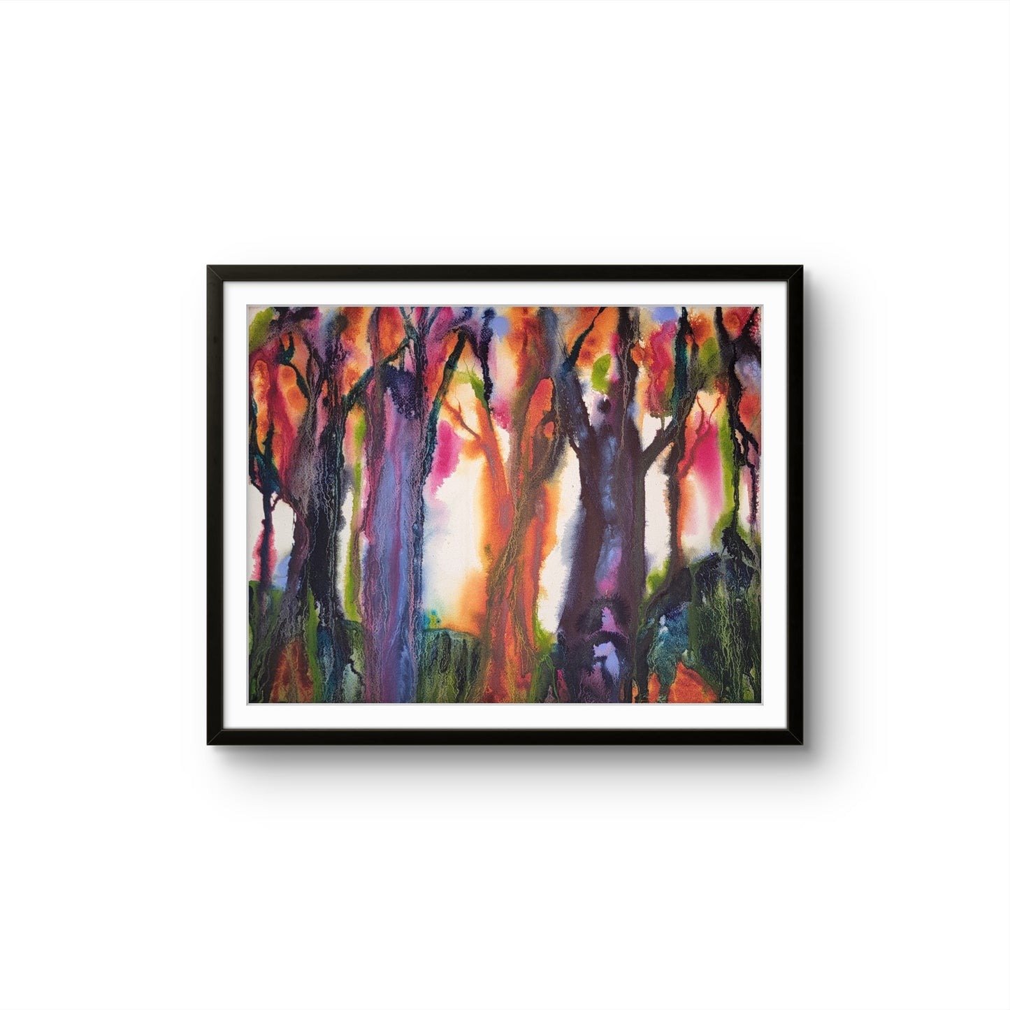 The Weight of Radiance 12x16 Original Watercolor Painting