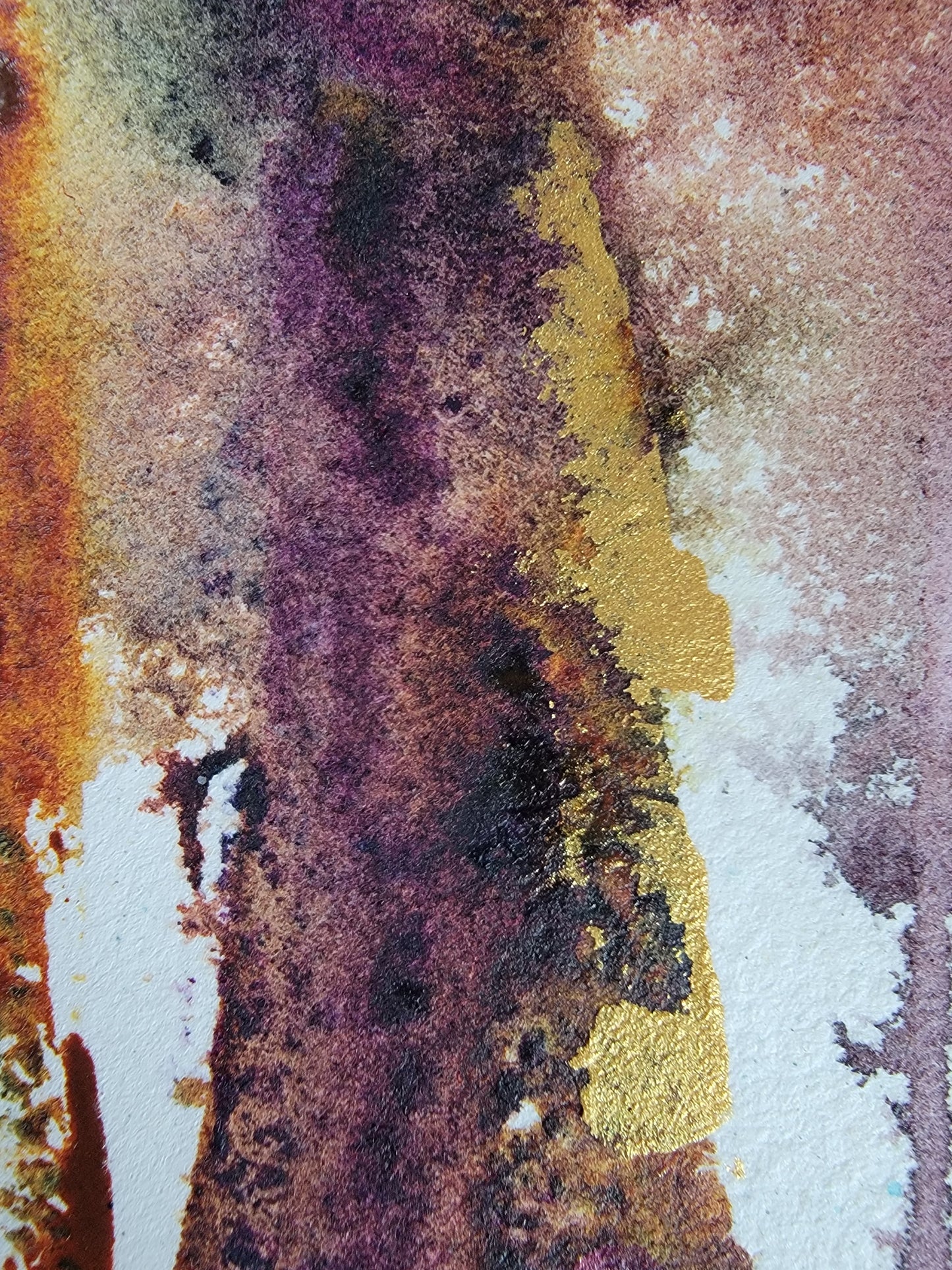 "Echoes of Joy" 6x12 Original Watercolor Painting