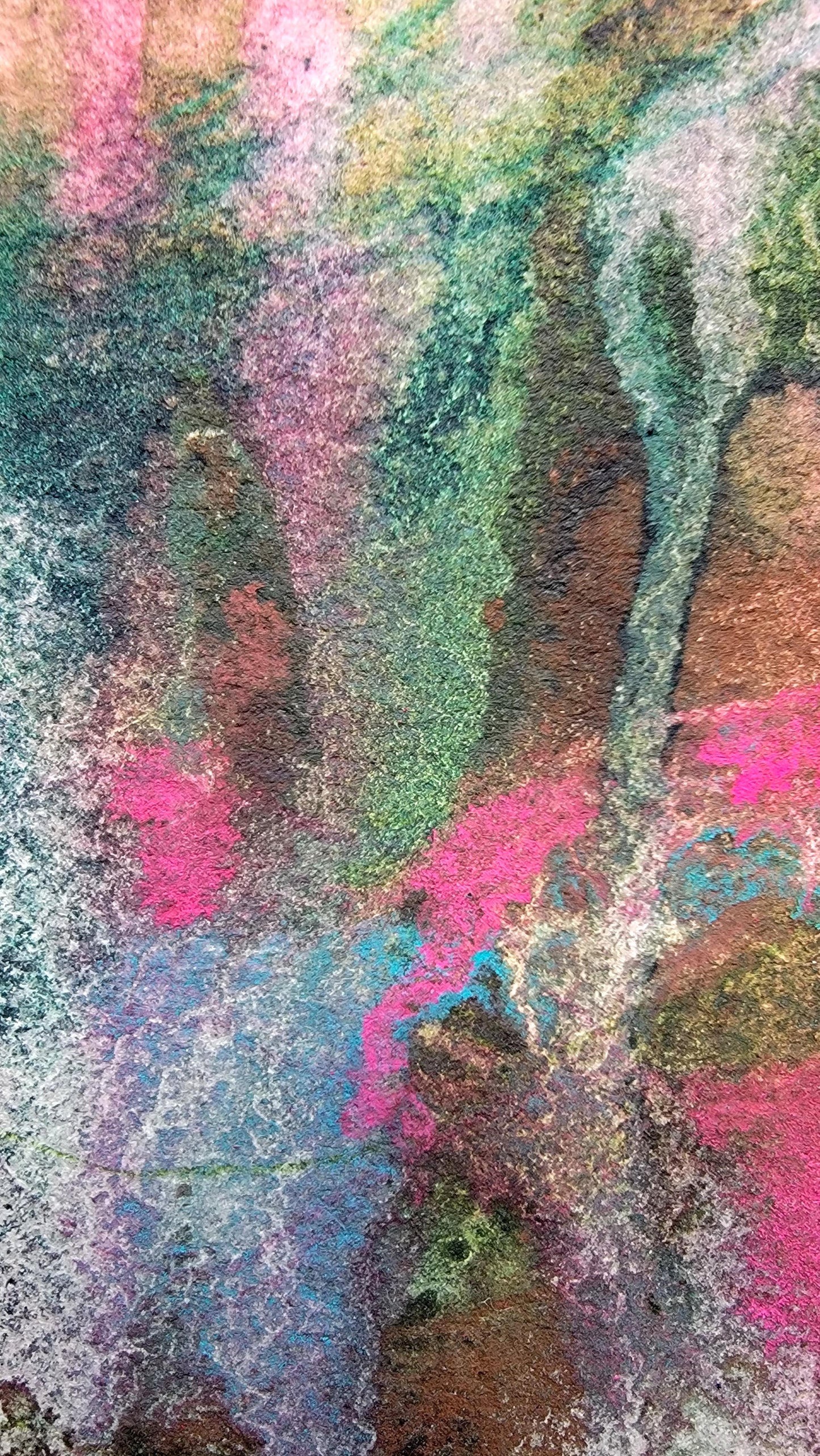 Excavation — 8x8 Original Watercolor Painting