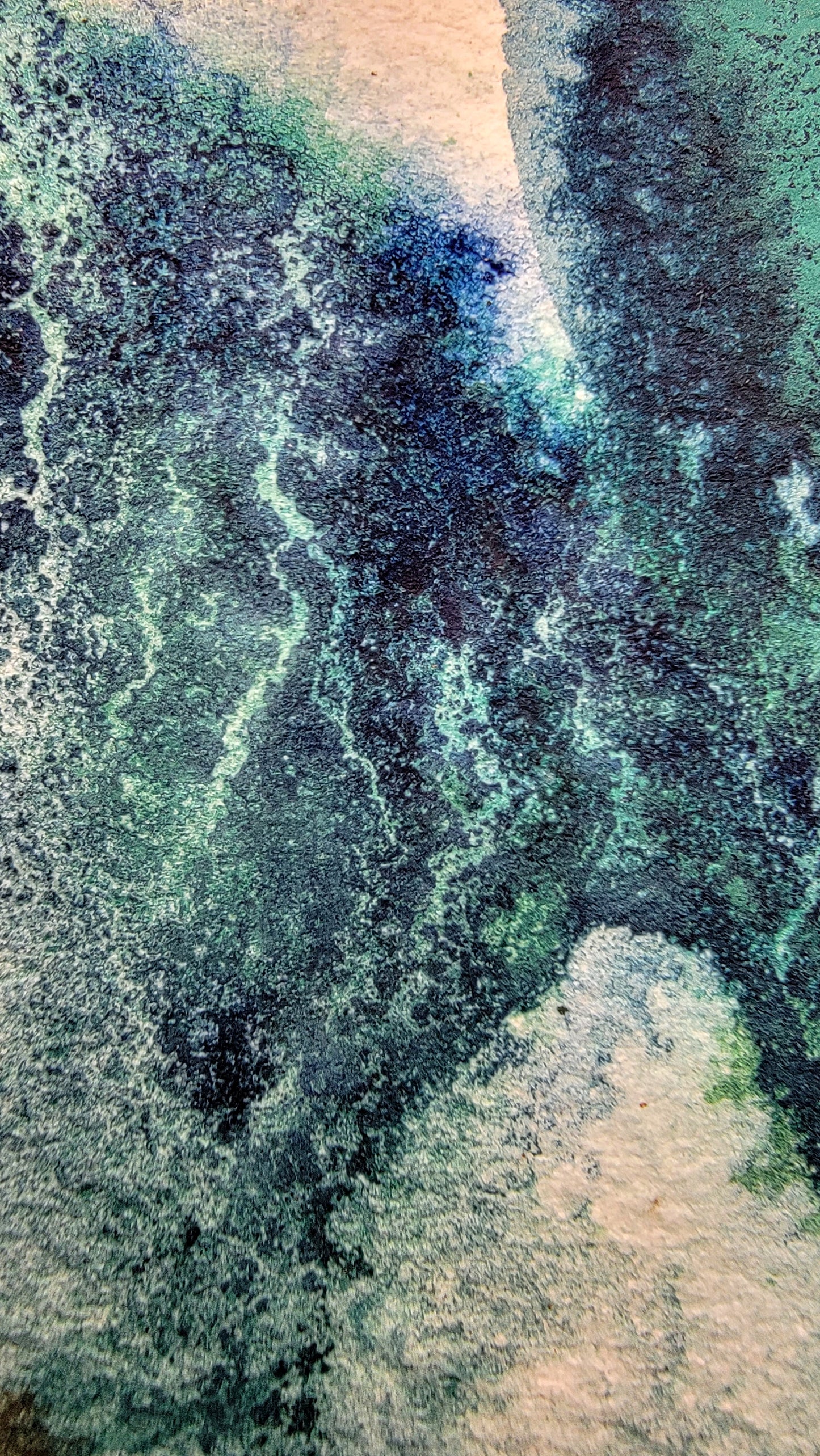 Held by the Trees — 12x12 Original Watercolor Painting