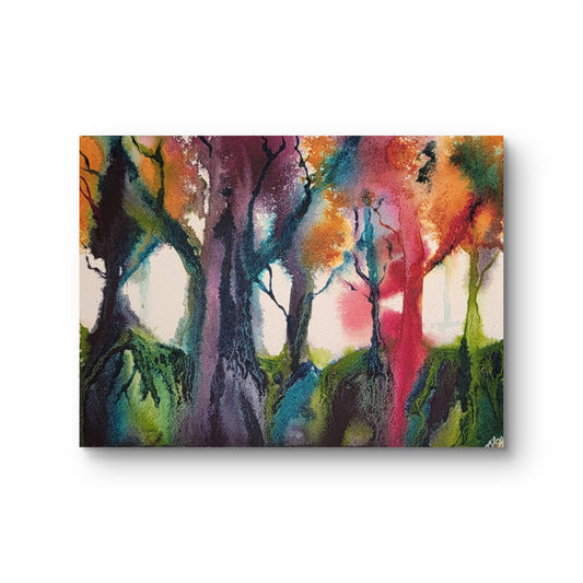 From Roots to Song 9x12 Original Watercolor Painting