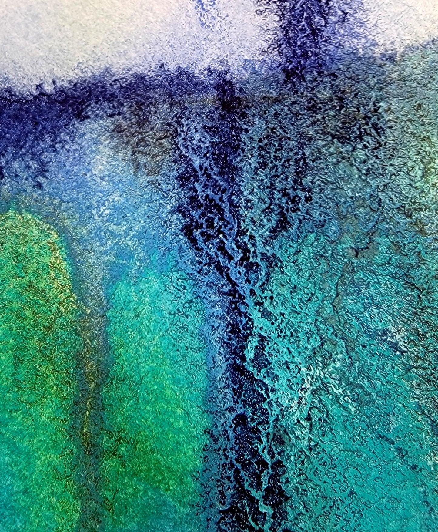 Moonwater 12x12 Original Watercolor Painting