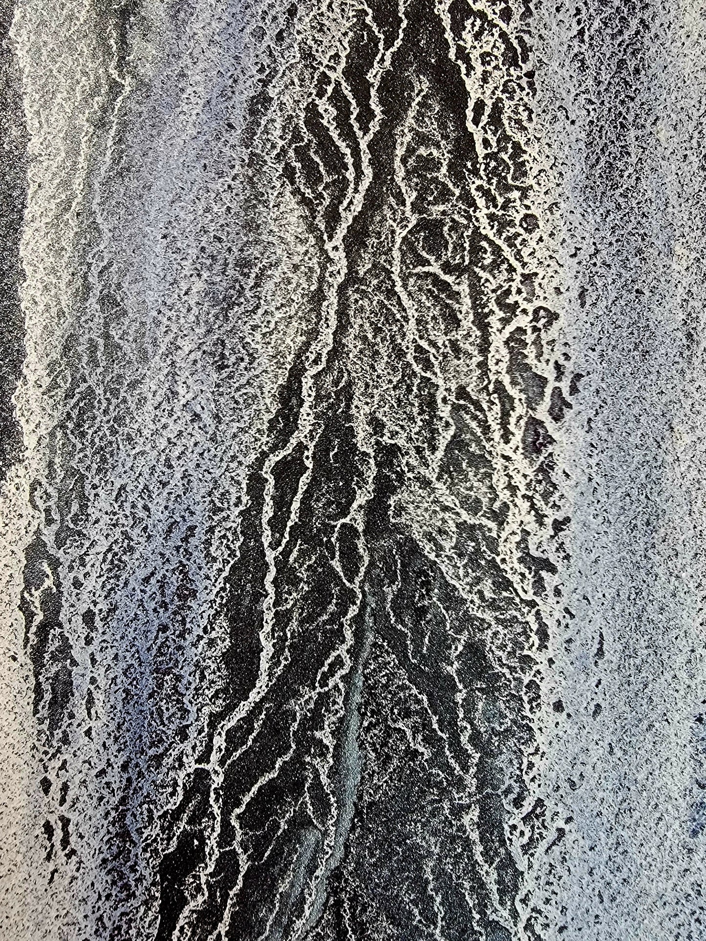 "Moon Bound" 12x16 Matted Original Watercolor Painting