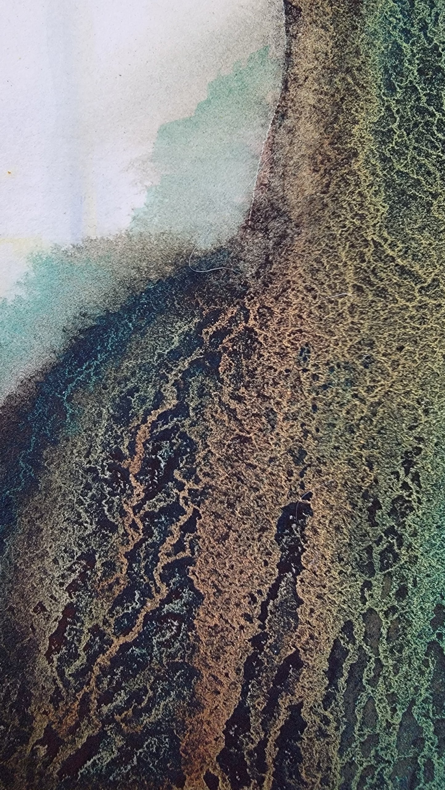 Held in the Early Light 12x12 Original Watercolor Painting