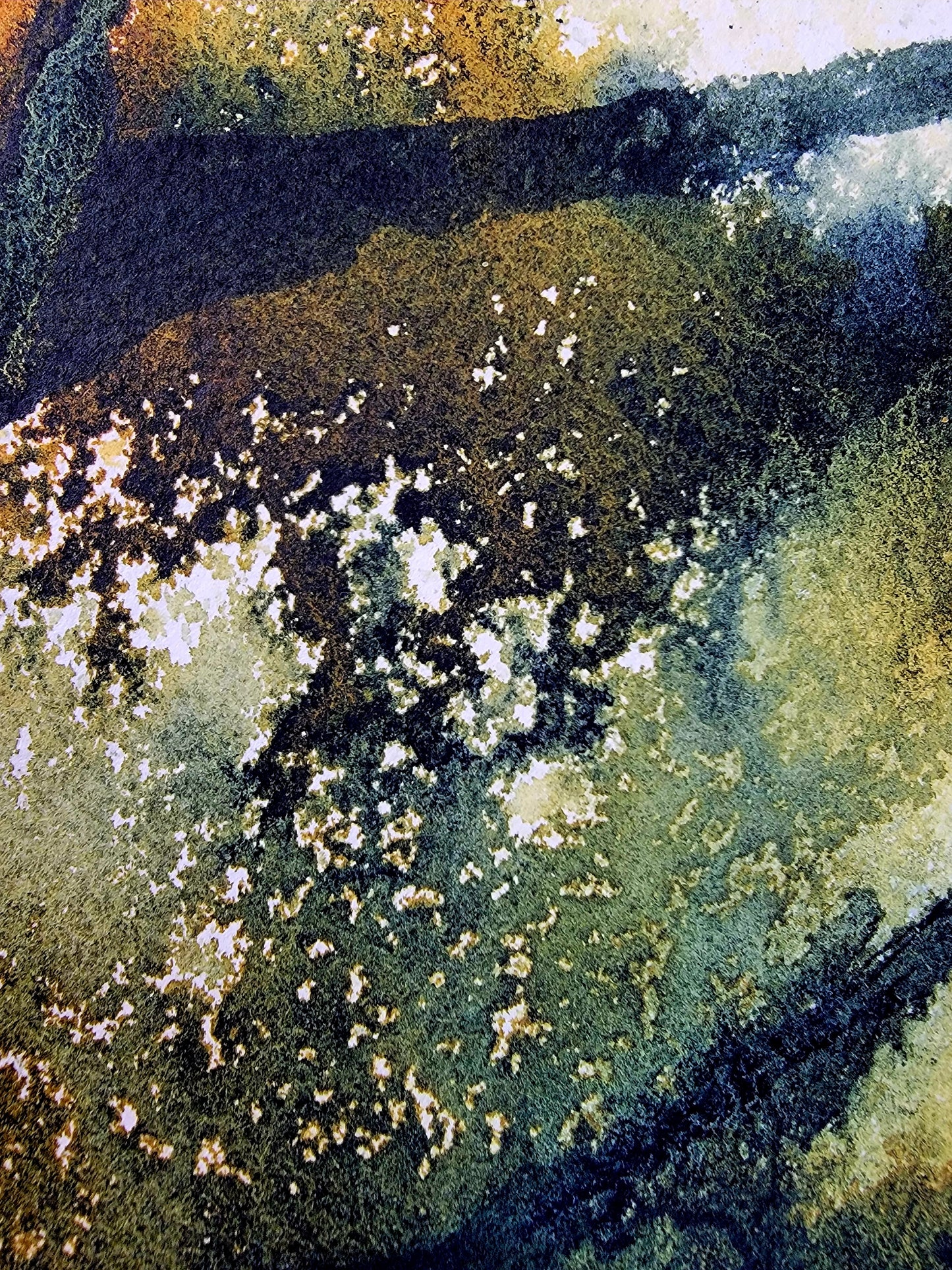 "Sentinel" 12x16 Original Matted Watercolor Painting