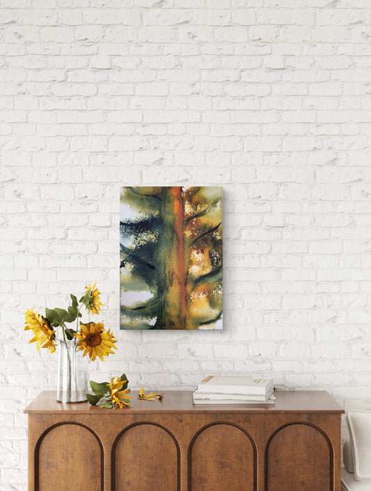 "Heartwood" 9x12 Original Watercolor Painting