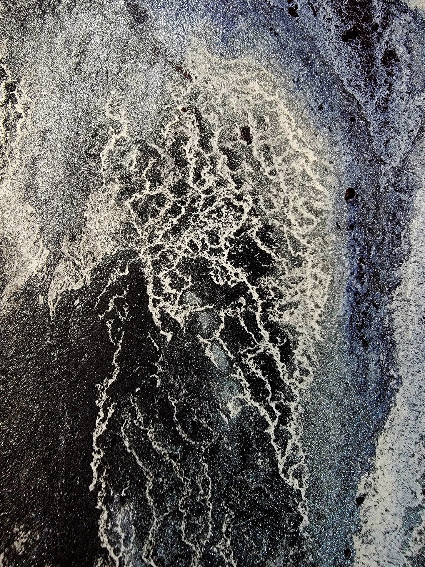 "Moon Bound" 12x16 Matted Original Watercolor Painting