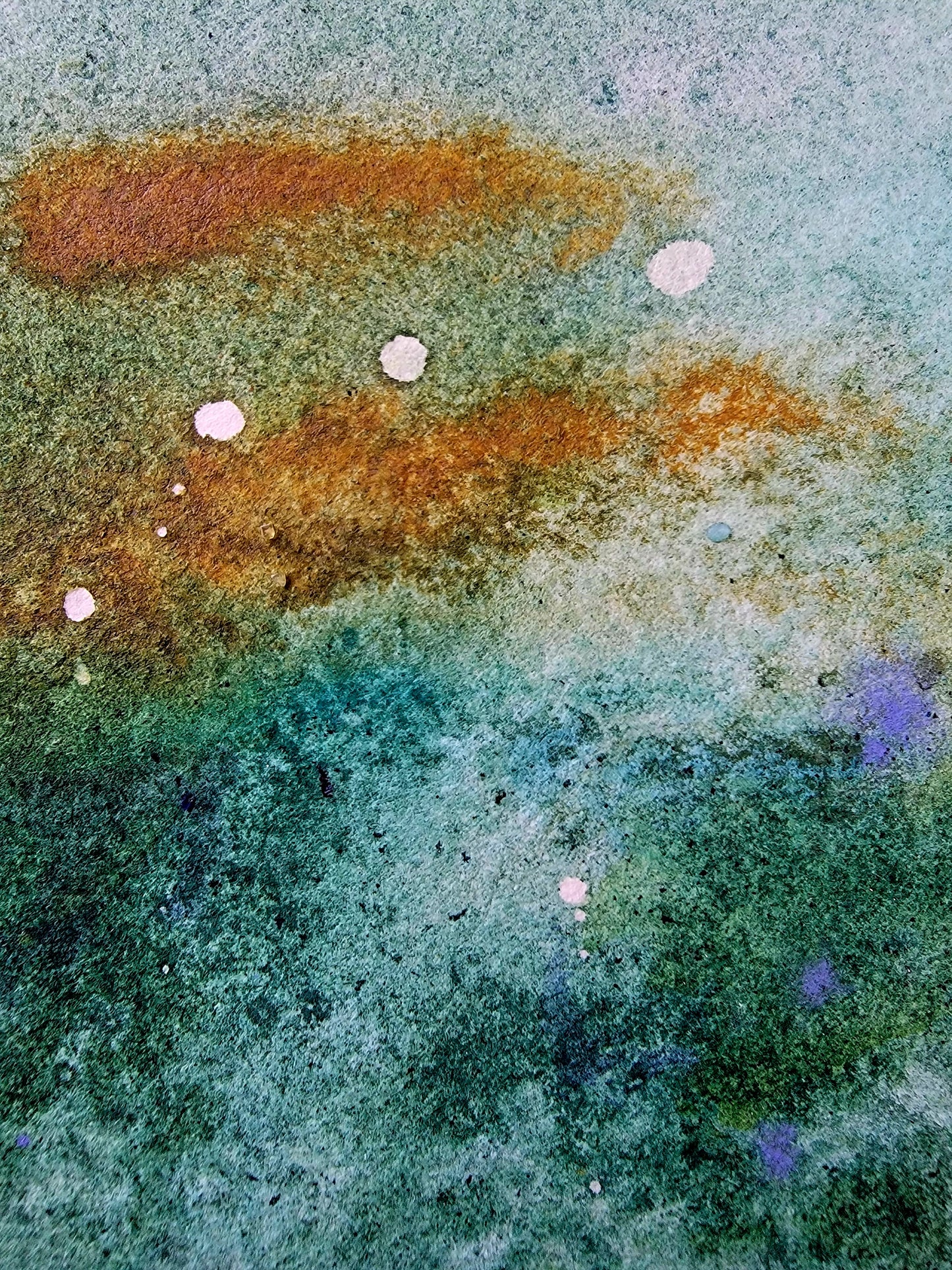 "Submerged" 12x16 Original Watercolor Painting