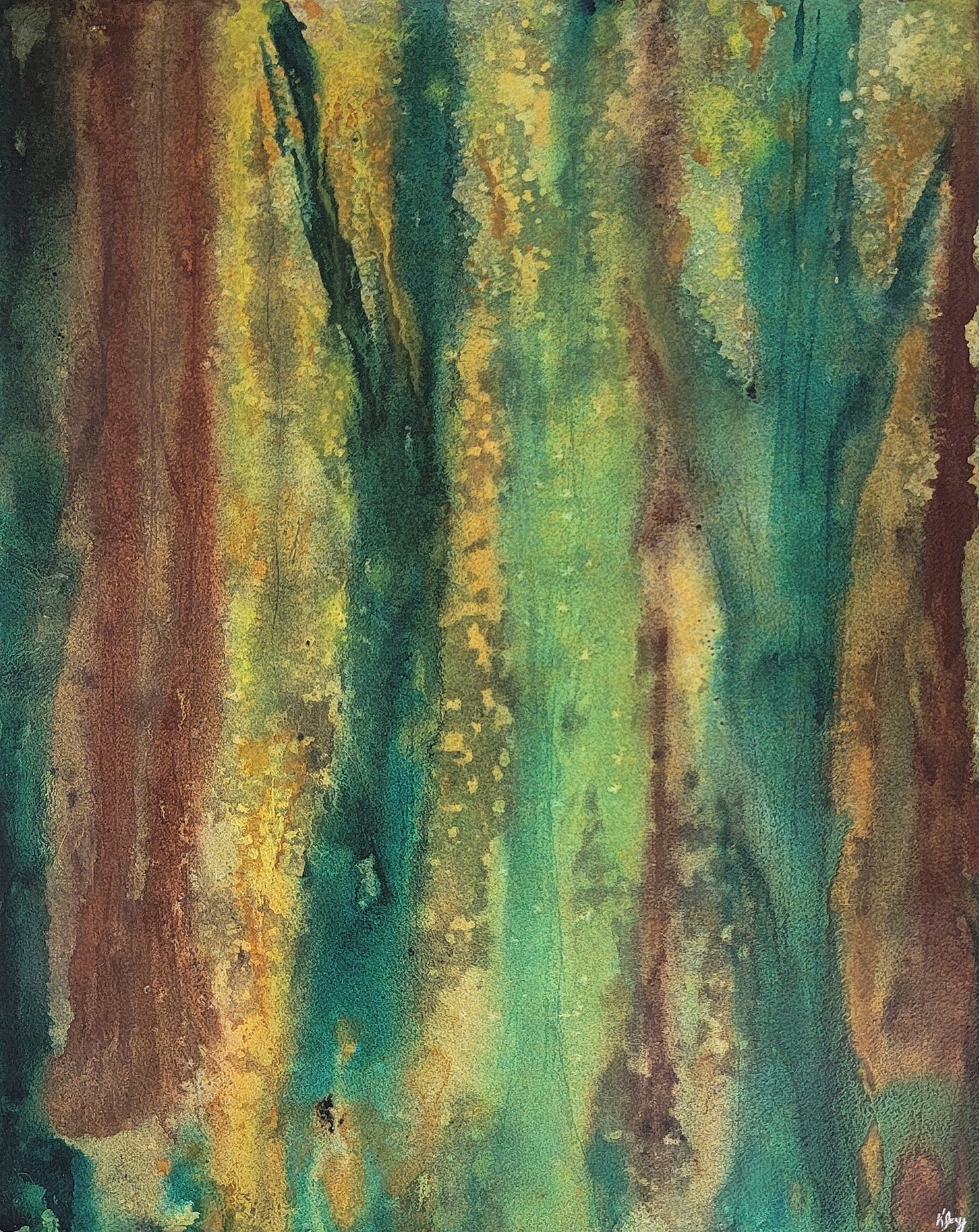 Becoming Light - 16x20 Original Watercolor Painting
