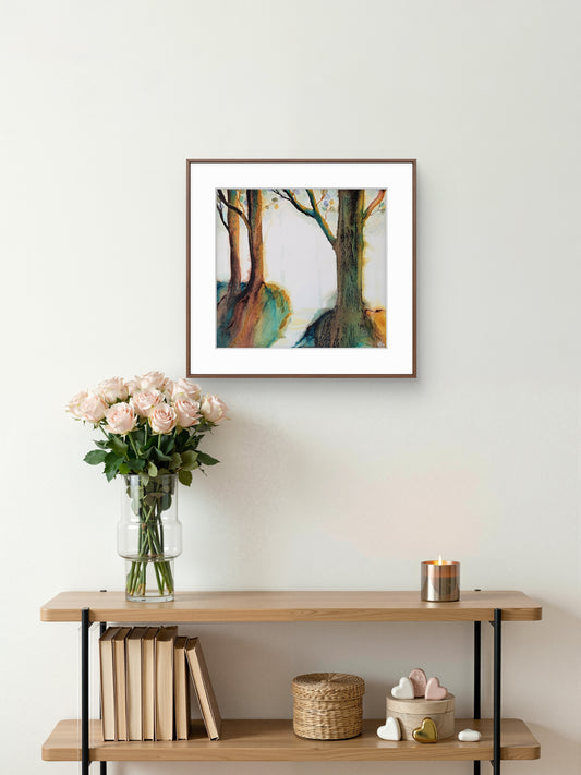Held in the Early Light 12x12 Original Watercolor Painting