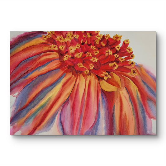 Dahlia Daydreams — 18x24 Original Watercolor Painting