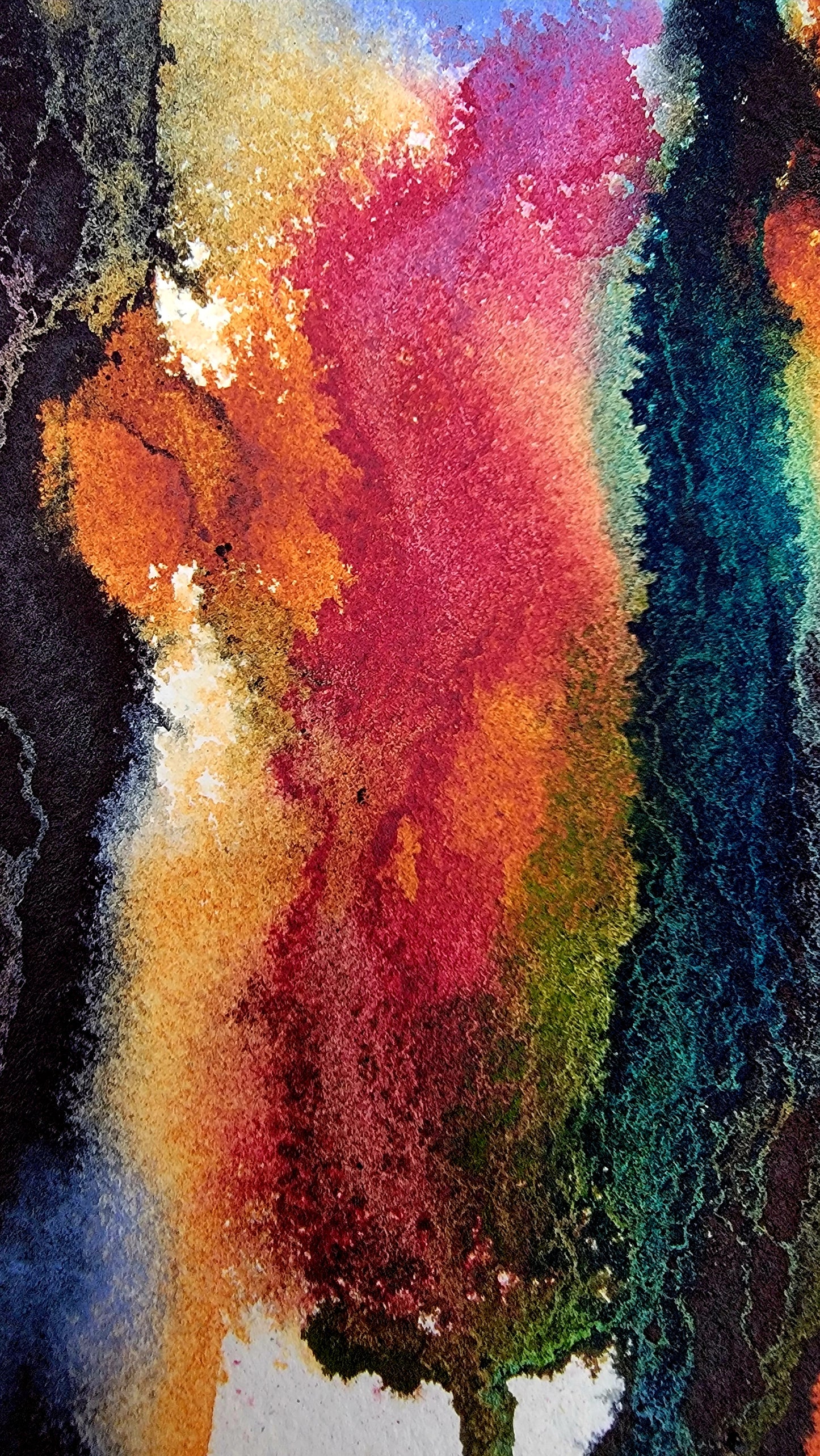 The Weight of Radiance 12x16 Original Watercolor Painting