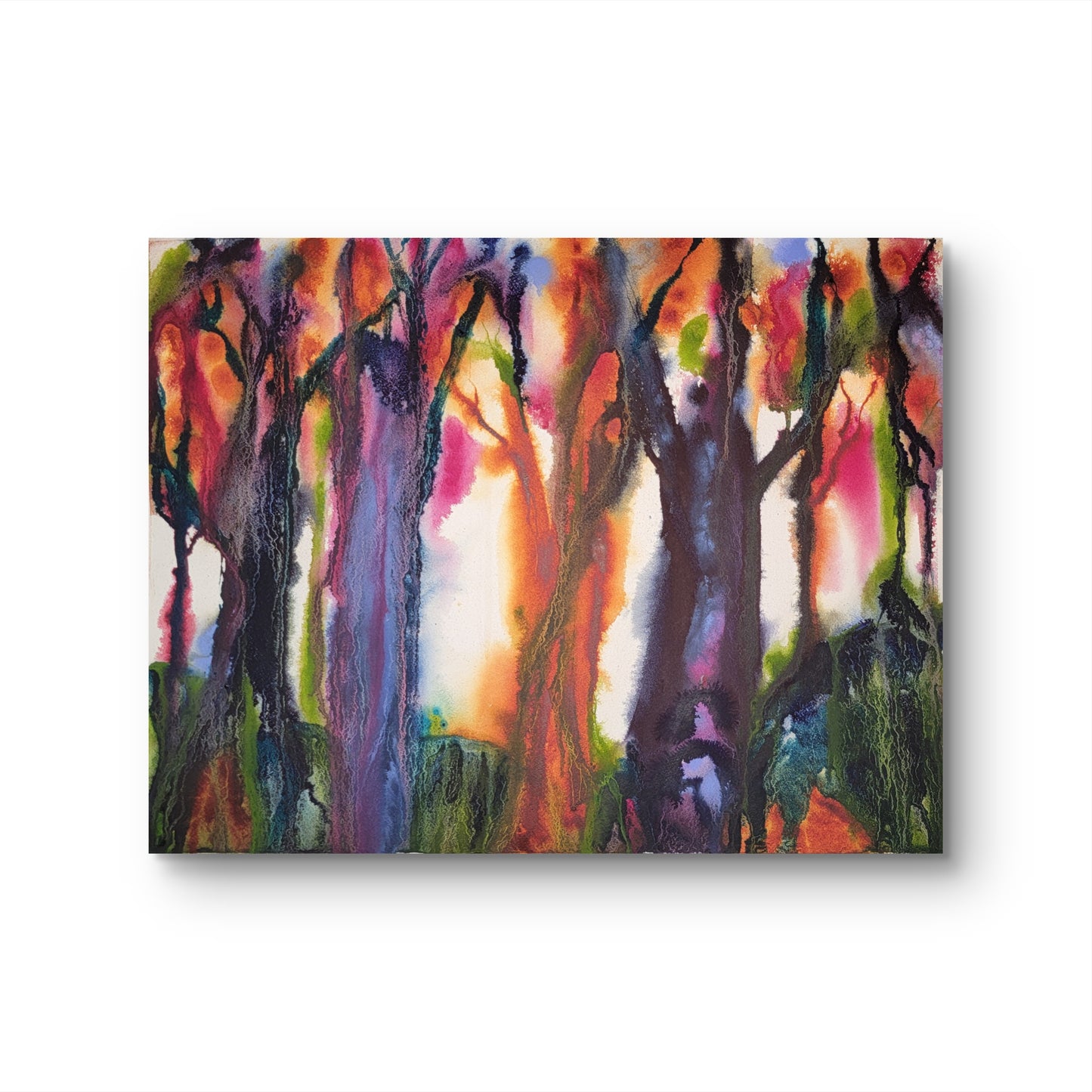The Weight of Radiance 12x16 Original Watercolor Painting